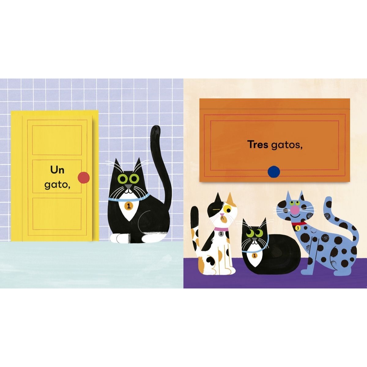 EDITORIAL CONTRAPUNTO - Un gato, dos gatos. Un libro para contar