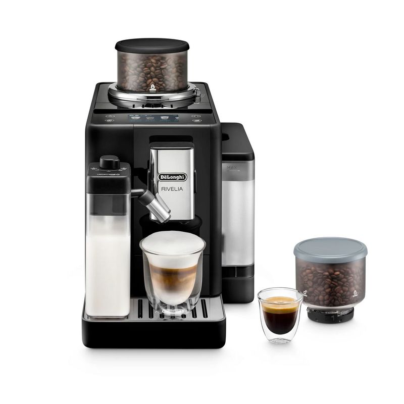 DELONGHI - Cafetera Superautomatica DeLonghi Rivelia Latte Negra