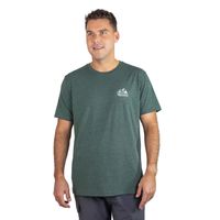 Polera Hombre Retro Logo Tee Verde