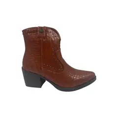 HERIEL - Bota Café Texana Mujer