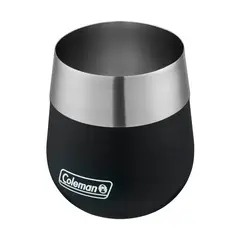 COLEMAN - Claret Vaso de Vino 384 ml Acero Inoxidable Negro