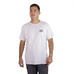 MARMOT - Polera Hombre Retro Logo Tee Blanco
