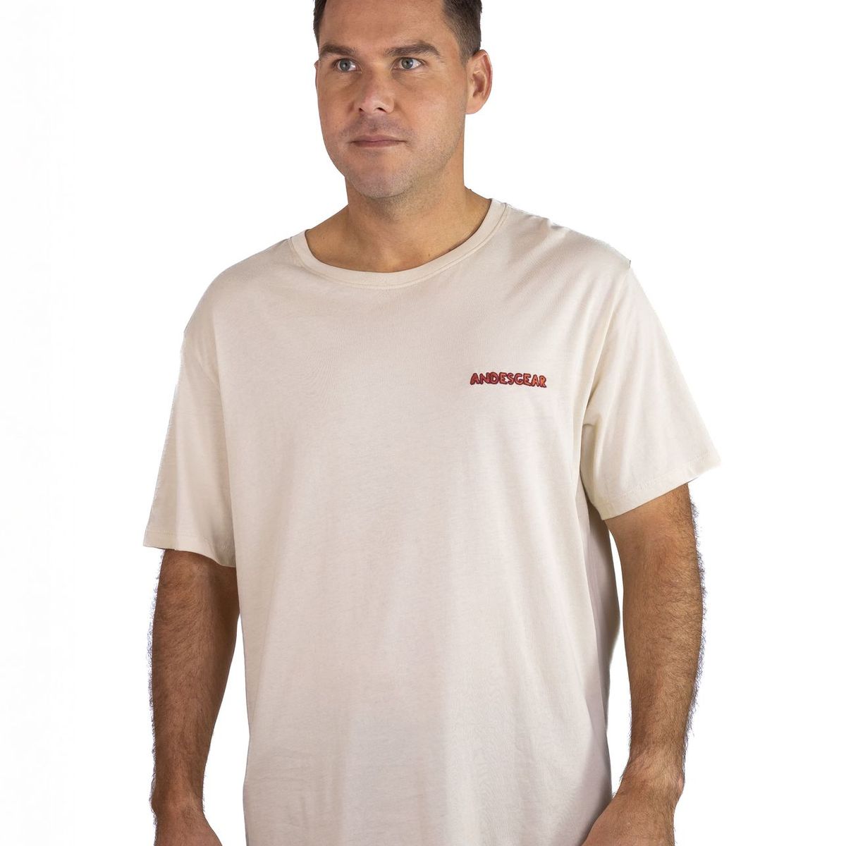 ANDESGEAR - Polera Hombre Logo Verde Andesgear