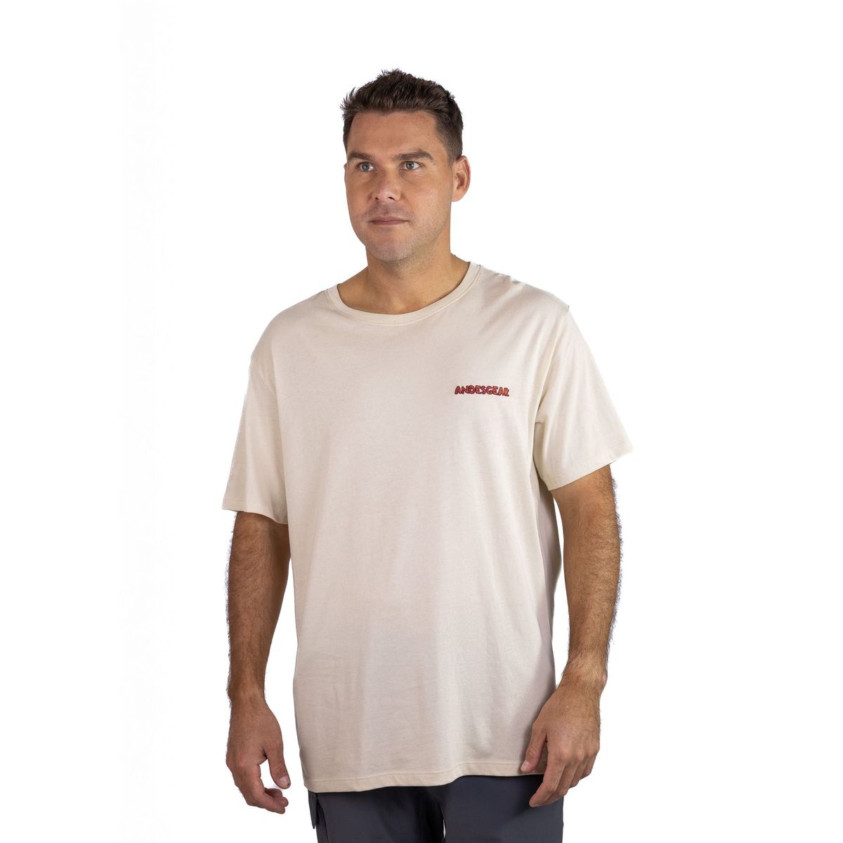 ANDESGEAR - Polera Hombre Logo Verde Andesgear