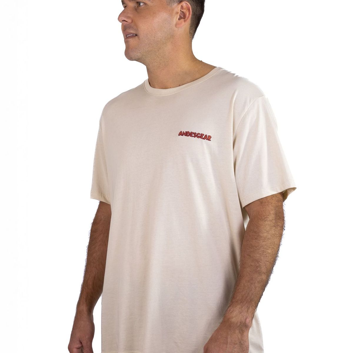 ANDESGEAR - Polera Hombre Logo Verde Andesgear