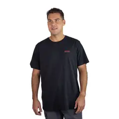 MARMOT - Polera Hombre For Life Chest Logo Tee Negro