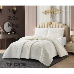 GENERICO - Cubrecama - Cobertor Quilts de Verano 2,5 plazas - King