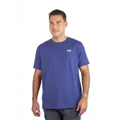 MARMOT - Polera Hombre Chest Vintage Label Tee Azul