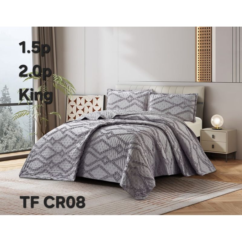 GENERICO - Cubrecama - Cobertor Quilts de Verano 2,5 plazas - King