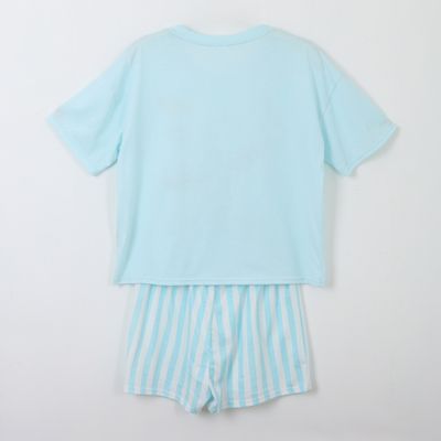 Imagen 2 del producto Pijama Manga Corta Mujer Celeste Cocinando