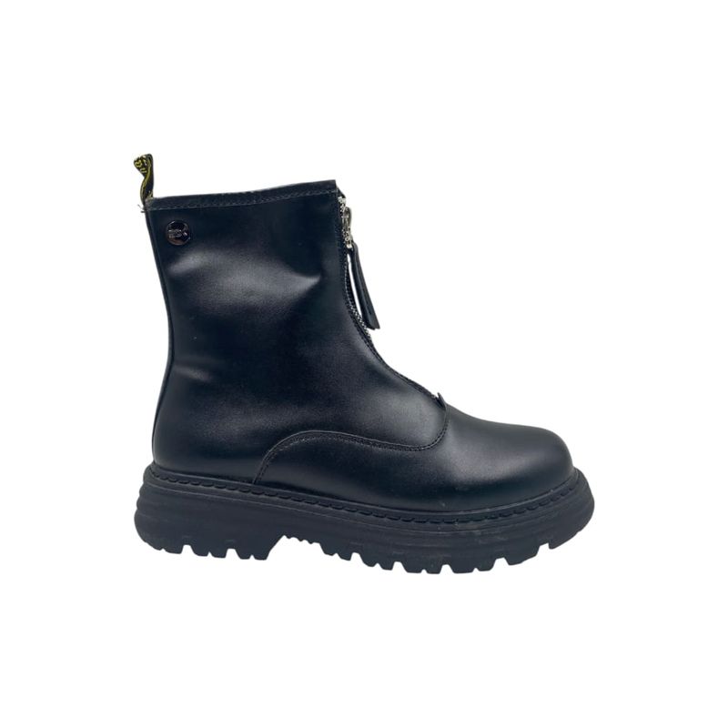 HERIEL - Botin Negro Plataforma Mujer
