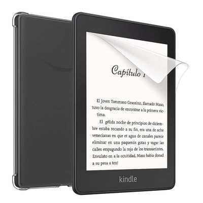 Imagen 2 del producto Funda Transparente Para Kindle 11th Gen 2024 + Mica