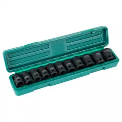 JONNESWAY - Caja de dados de impacto 1/2" 11 piezas s03a4211s