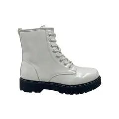 HERIEL - Botín Blanco Combat Mujer