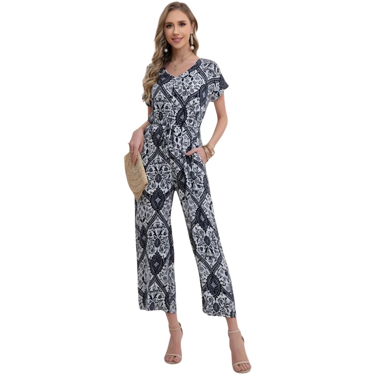 LOOK SHOP - Enterito Premium Liso Largo Primavera Mujer 3267