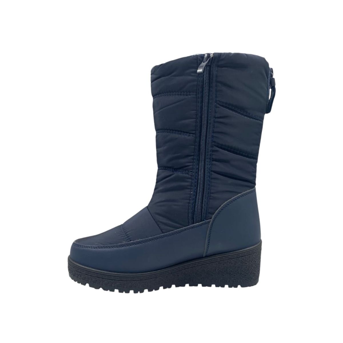 HERIEL - Bota Azul Impermeable Mujer