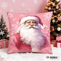 GENERICO - PACK / 2 FUNDAS PARA COJÍN NAVIDAD