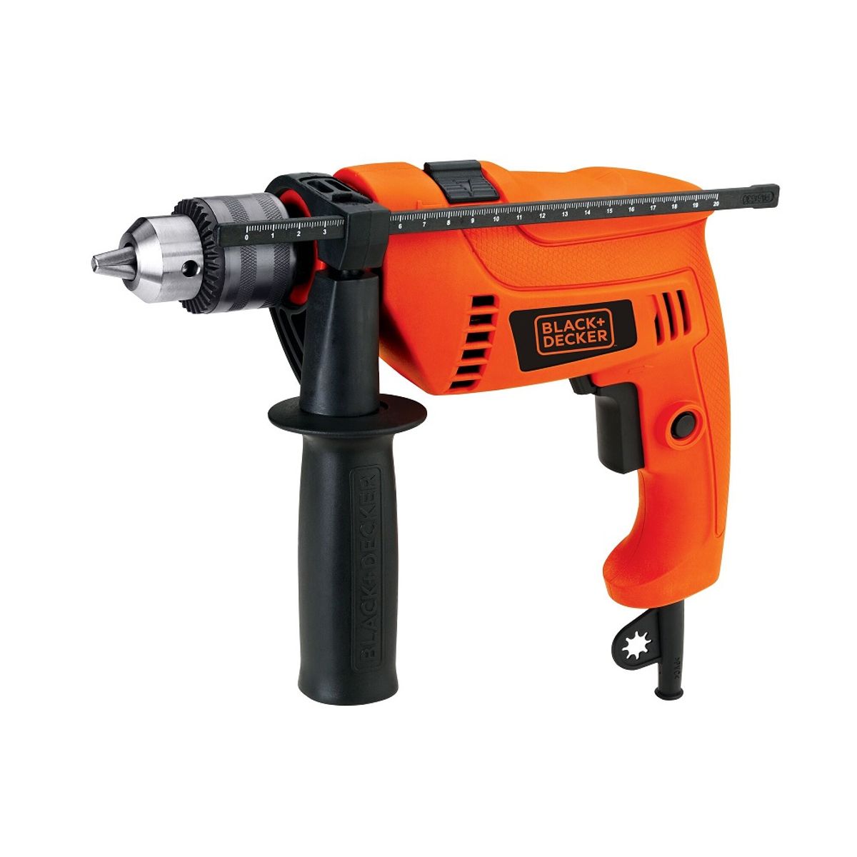 BLACK+DECKER - TALADRO BLACK&DECKER PERCUTOR HD555 550W 13MM