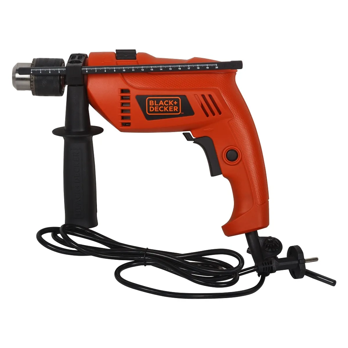 BLACK+DECKER - TALADRO BLACK&DECKER PERCUTOR HD555 550W 13MM