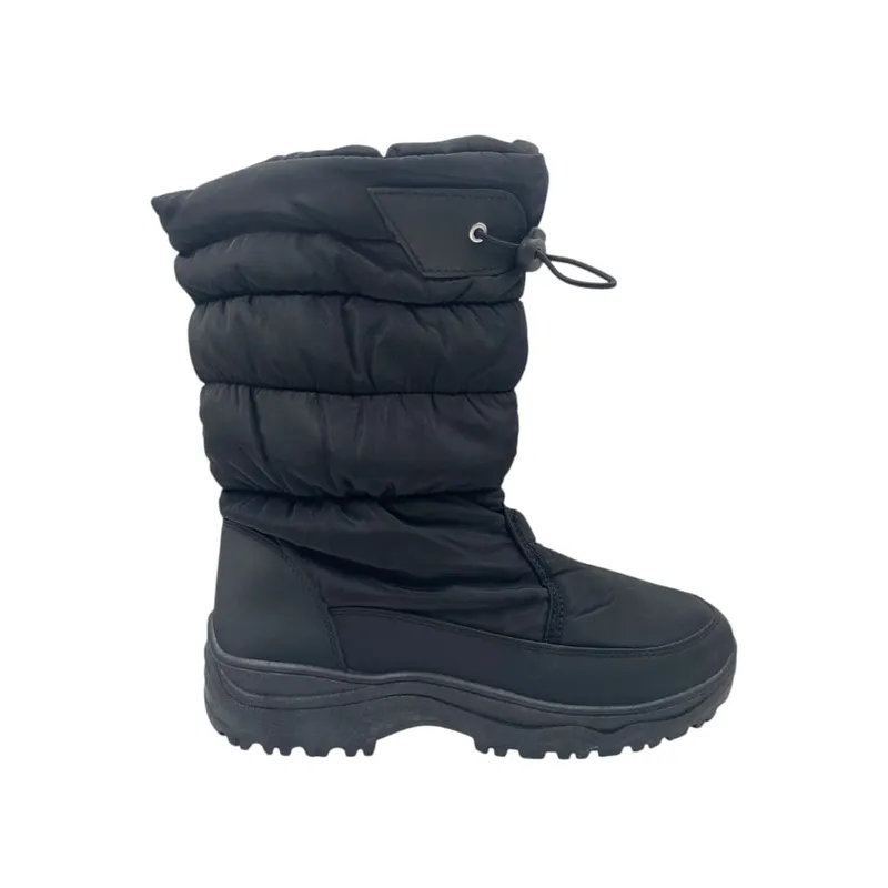HERIEL - Bota Negro Impermeable Mujer
