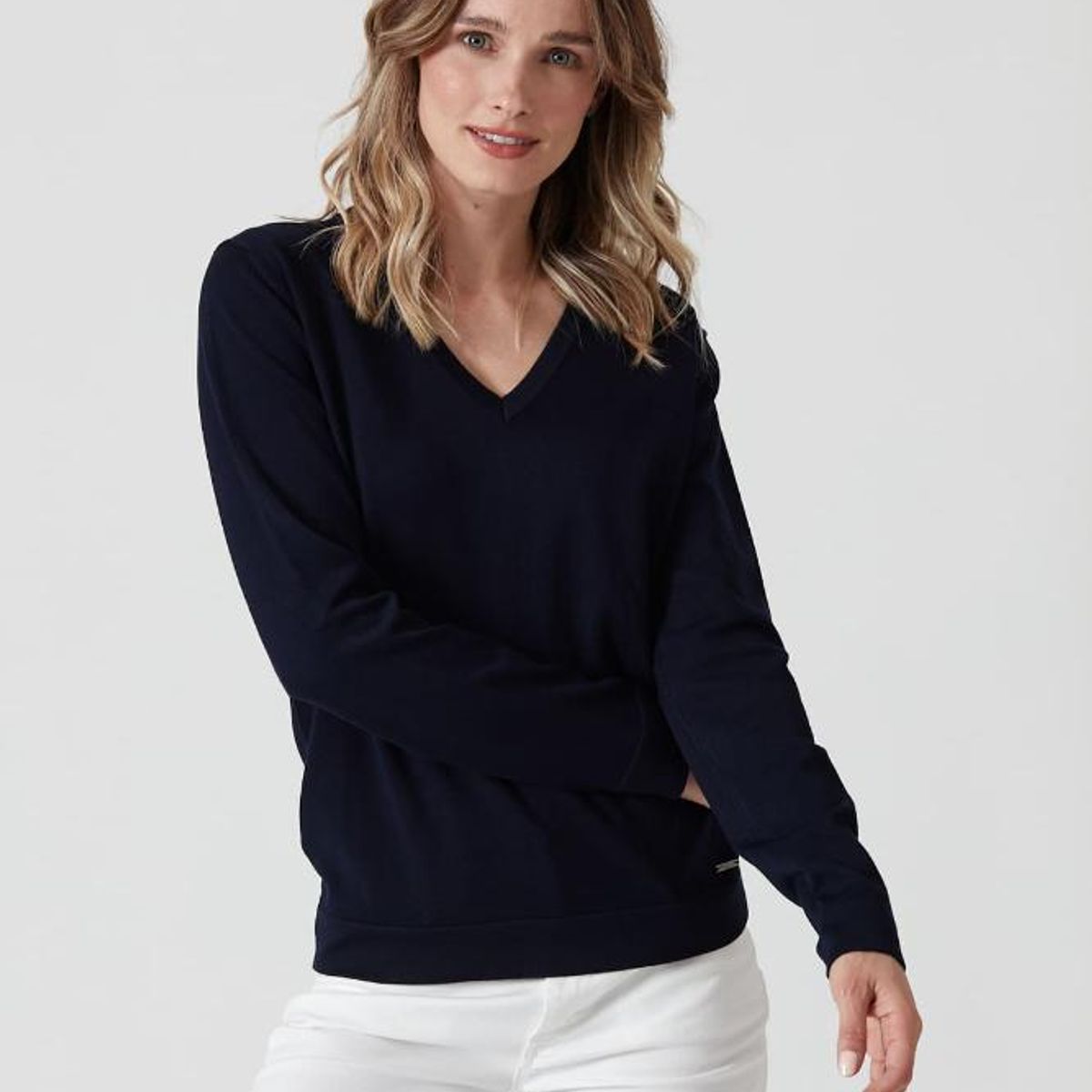 PRIVILEGE - Sweater azul marino PRIVILEGE 294