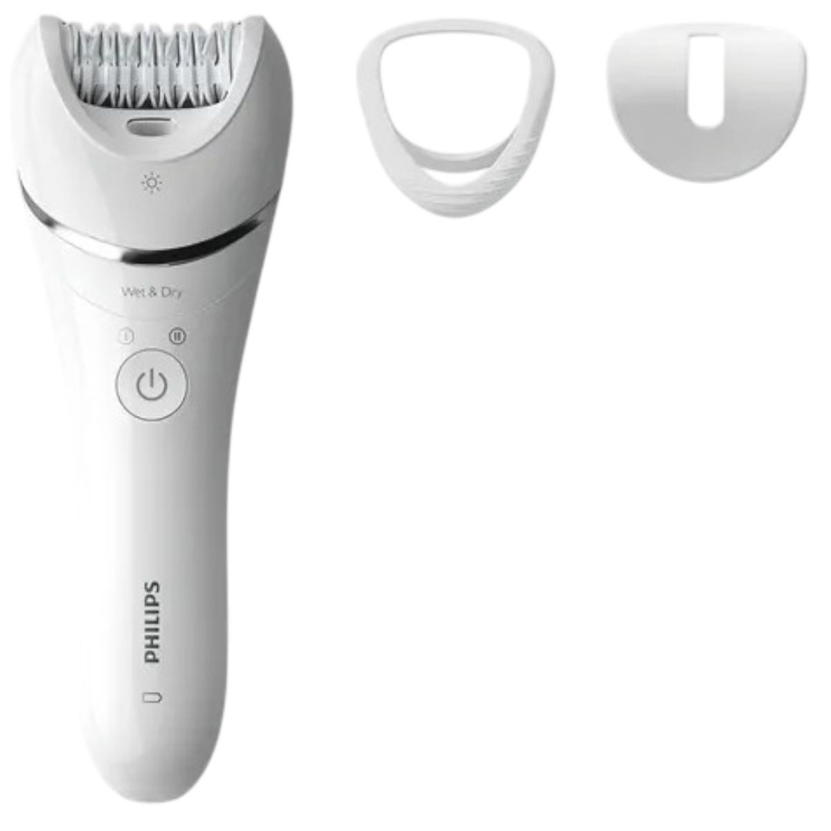 PHILIPS - Depiladora Philips Epilator Serie 8000 Bre700/00 Ceramica Color Blanco