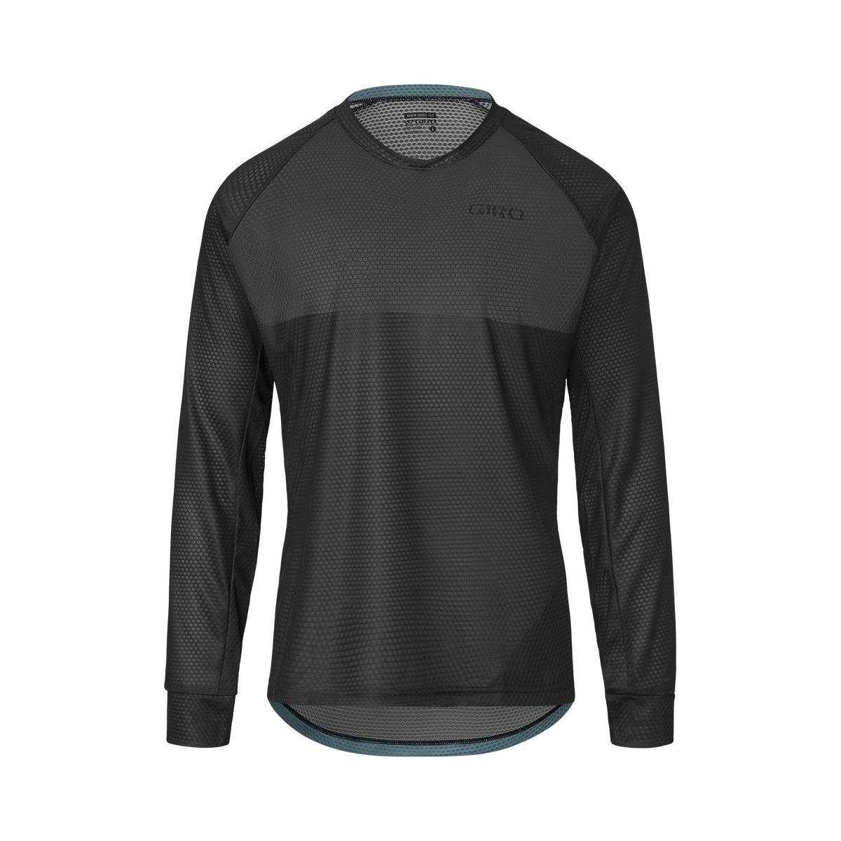 GIRO - JERSEY GIRO HOMBRE ROUST MANGA LARGA BLACK/GREY