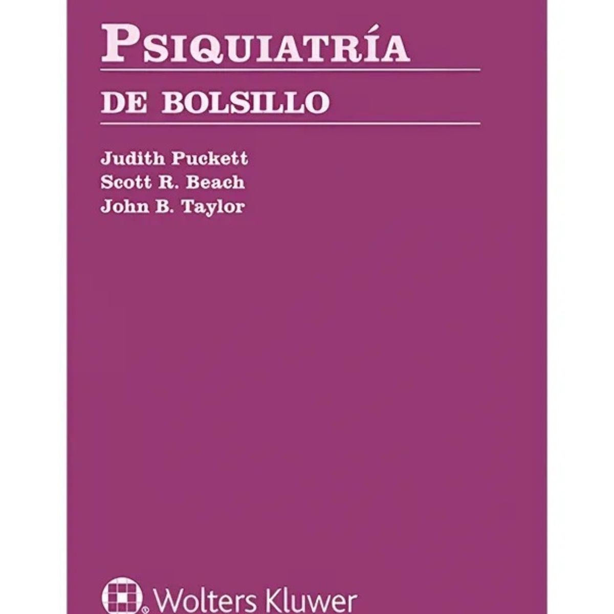 EDITORIAL MEDITERRANEO - Psiquiatría de bolsillo