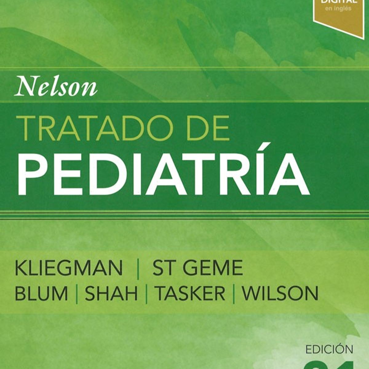 ELSEVIER - Nelson. Tratado de pediatría. 21ed.