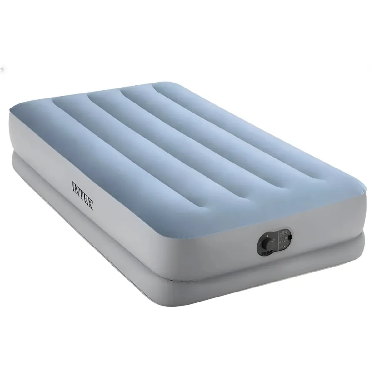 INTEX - Colchón Inflable Eléctrico USB INTEX 1.5 Plazas Mid-Rise Comfort