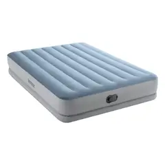 INTEX - Colchón Inflable Eléctrico USB 2 Plazas Mid-Rise Comfort