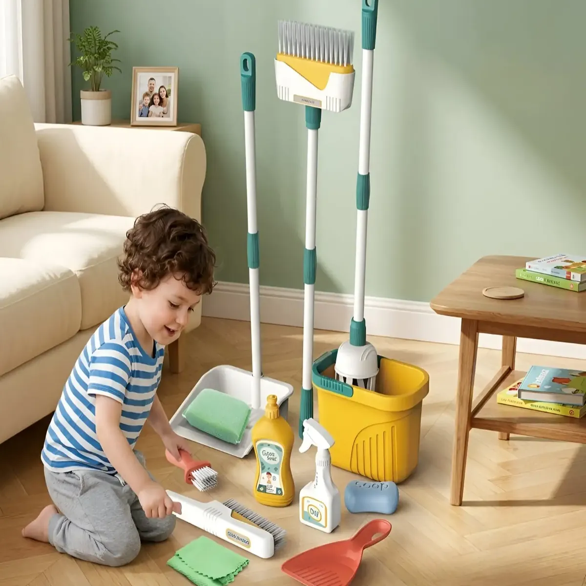 GENERICO - Set de Limpieza Infantil Mi Pequeño Ayudante