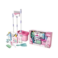 GENERICO - JUEGO SET DE LIMPIEZA ROSADO
