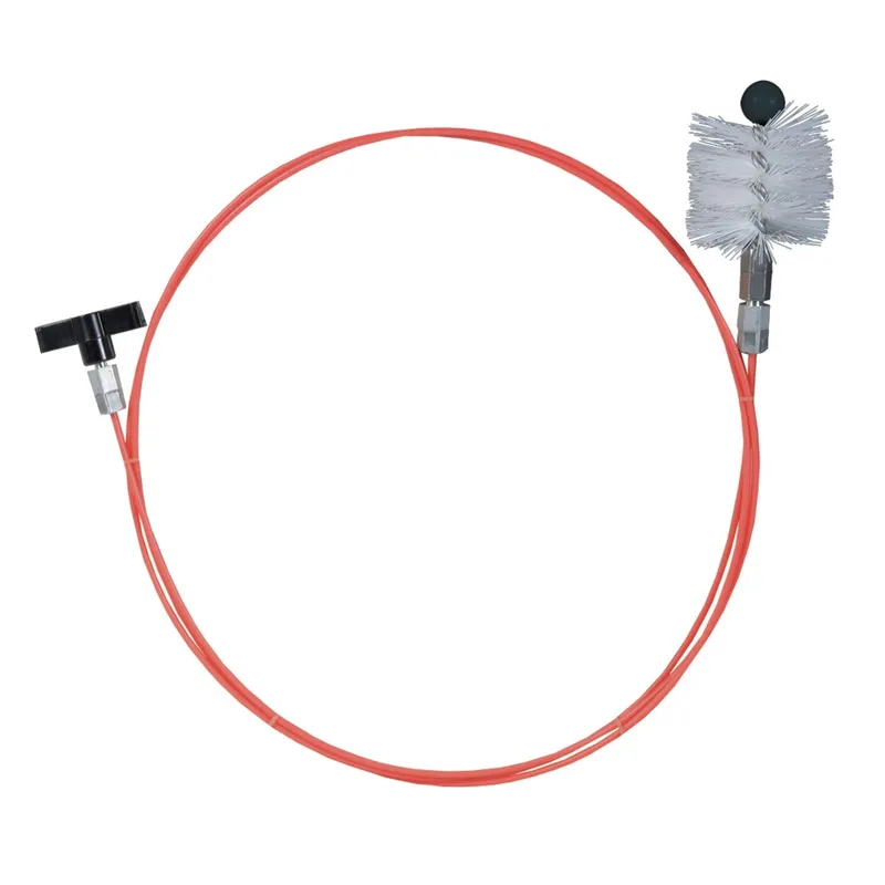 RIBIMEX - Kit limpieza de cañones 80mm estufas a pellet RIBIMEX limpieza interior, 5 metros