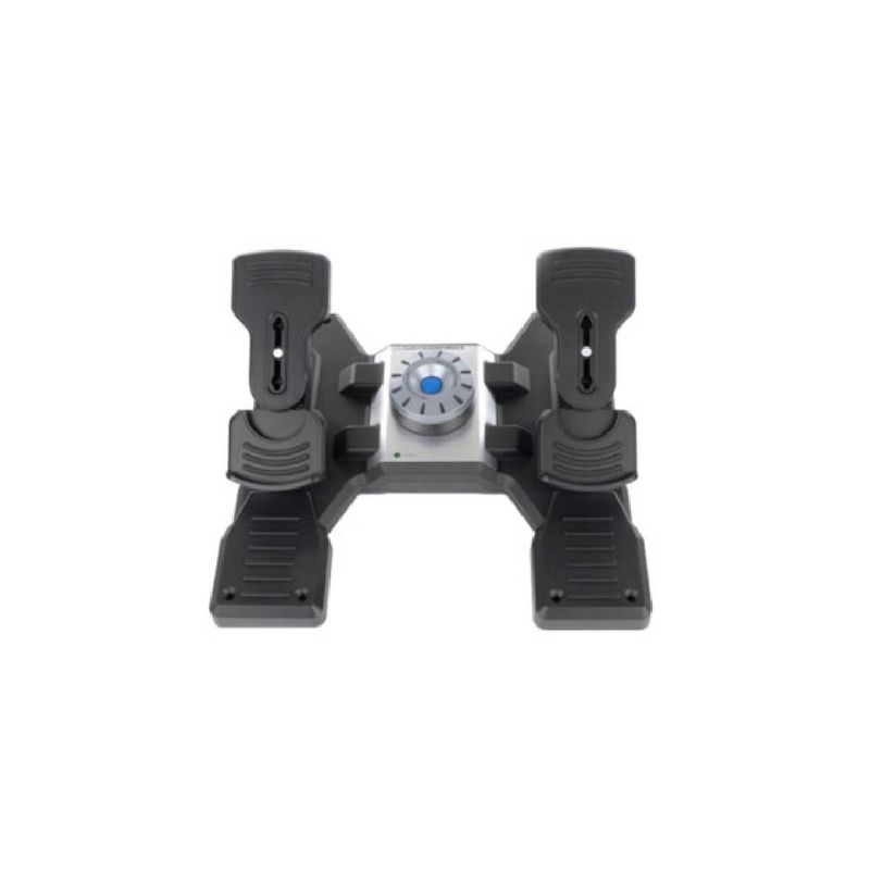 LOGITECH - Pedales de Vuelo Logitech G Flight Rudder, Cableado, PC