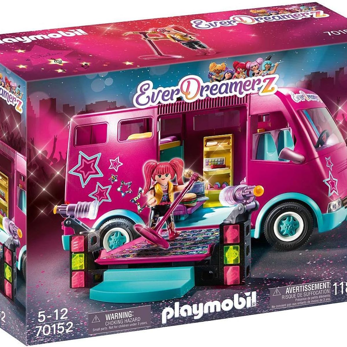 PLAYMOBIL - PLAYMOBIL AUTOBÚS EVERDREAMERZ PM70152