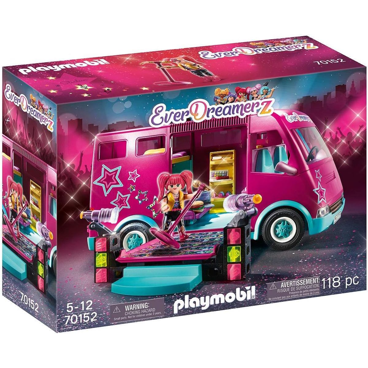 PLAYMOBIL - PLAYMOBIL AUTOBÚS EVERDREAMERZ PM70152