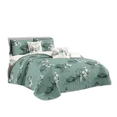 GENERICO - Cubrecama Verano Estampados Quilt Plaza y Media 230x180cm