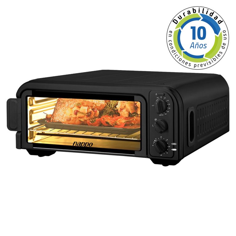 Horno Eléctrico 6 en 1 1600W 18 L Freidora de Aire