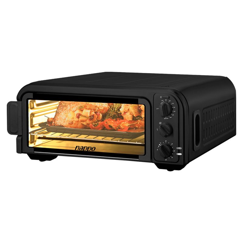 NAPPO - Horno Eléctrico Nappo 6 en 1 1600W 18 L Freidora de Aire