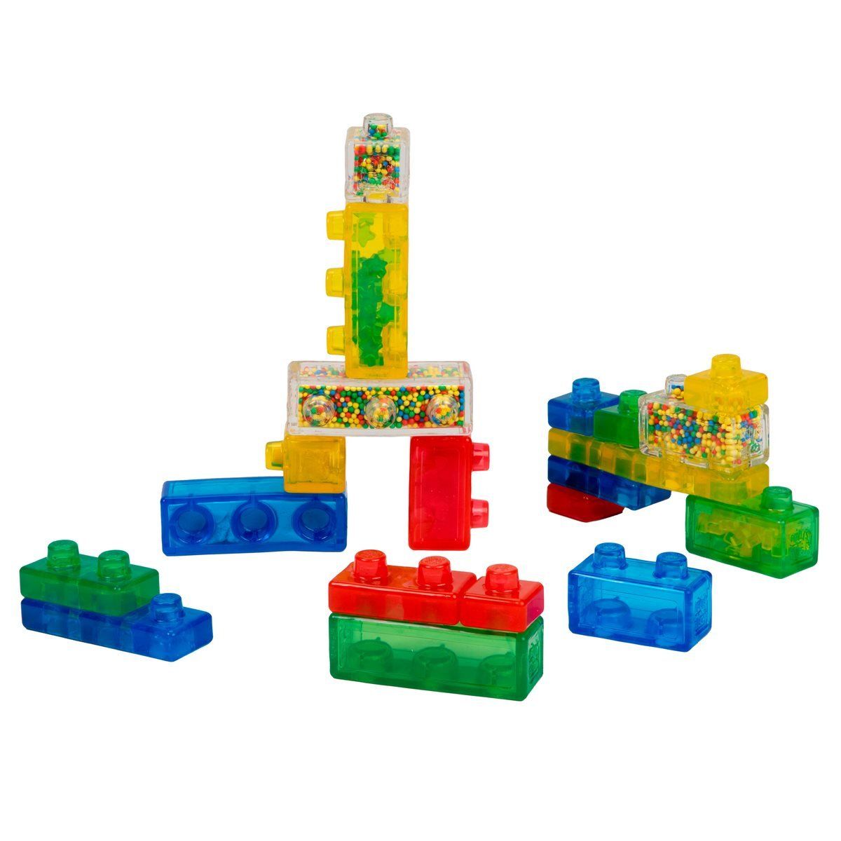 ANSALDO - Set bloques blandos construcción creativa jelly blox