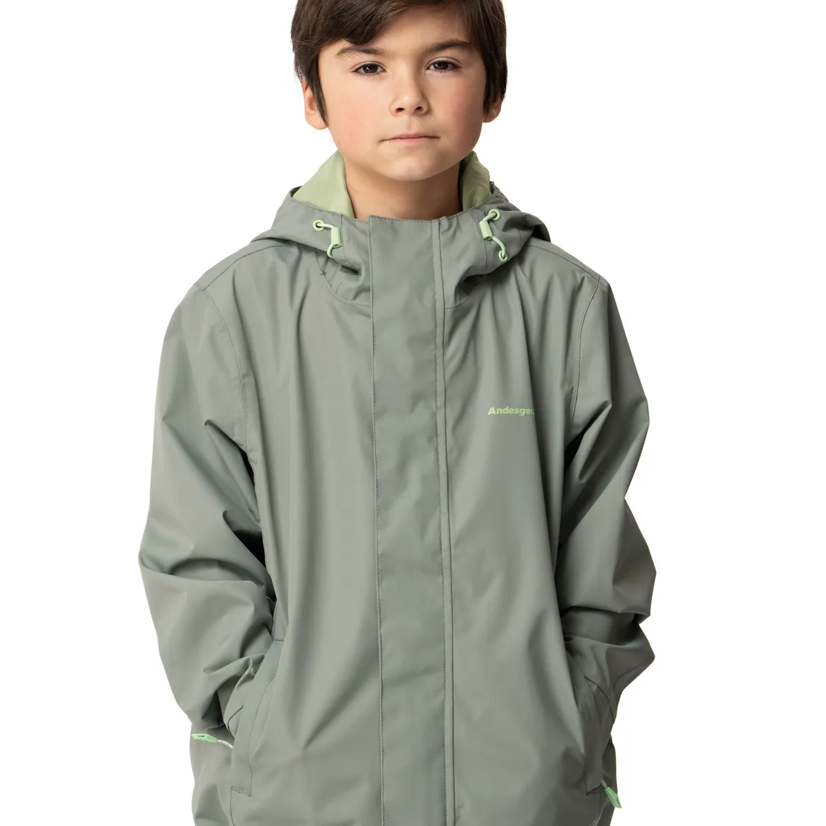 ANDESGEAR - Chaqueta Niños Pumalin Kids Gris Andesgear