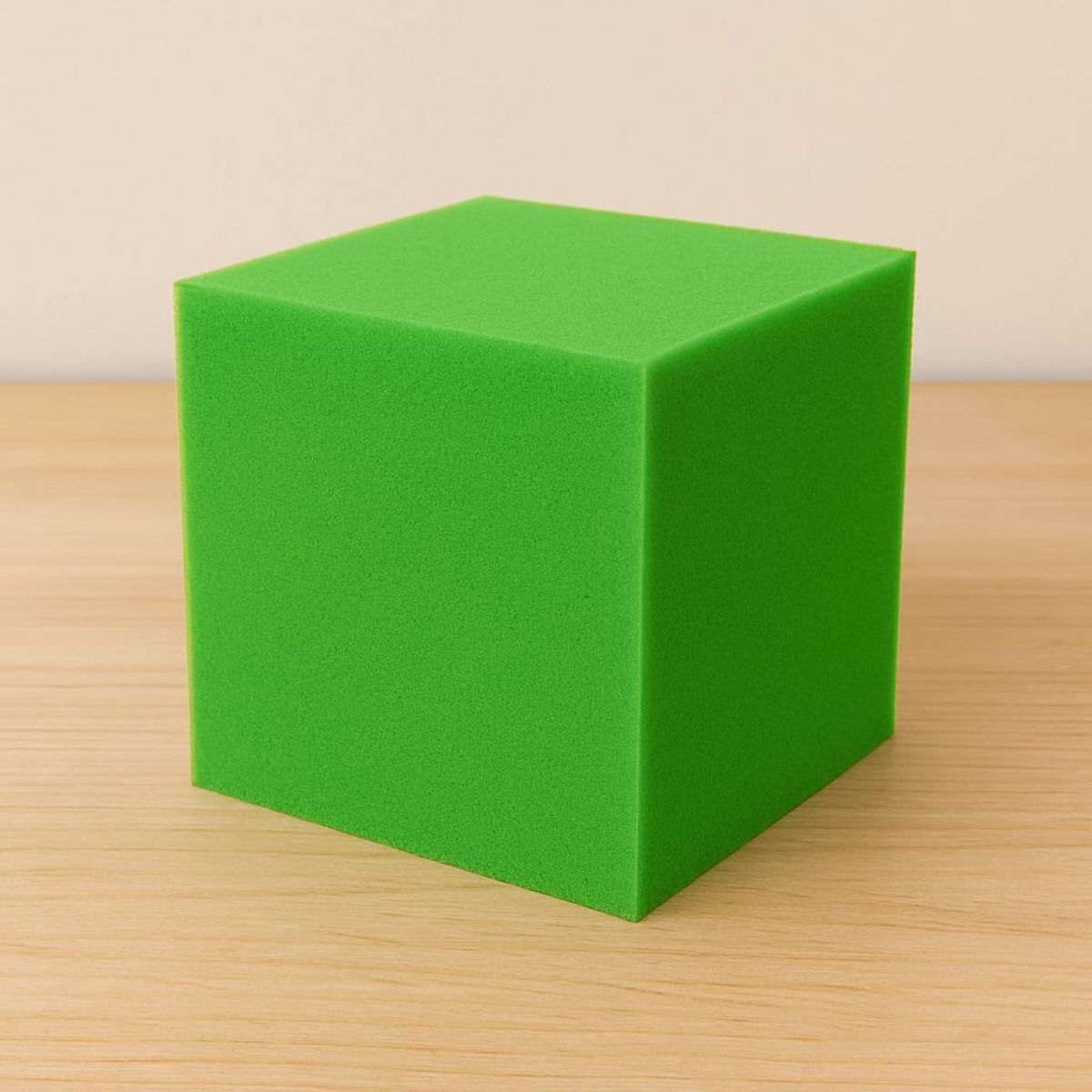 GENERICO - Cubo De Esponja 1pcs 15cmx15cm Verde Piscina  Didacticos