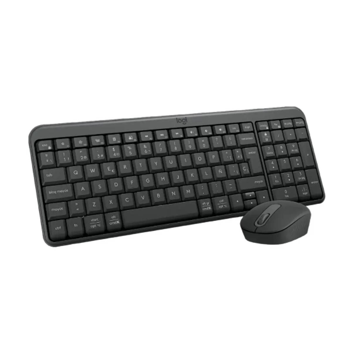 LOGITECH - Kit de Teclado y Mouse Logitech MK250 BT Grafito