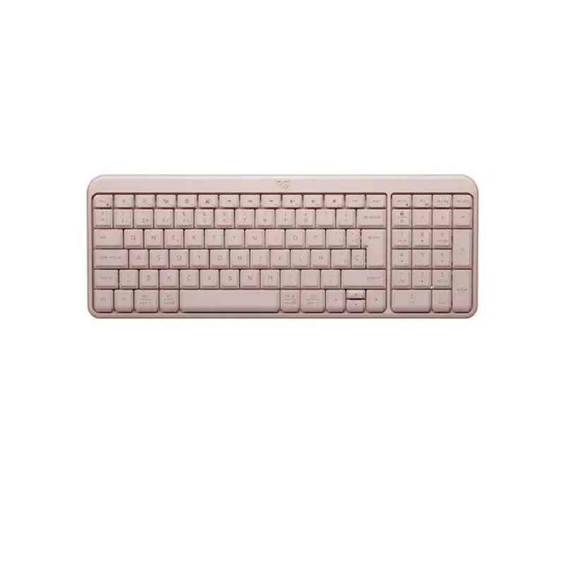 LOGITECH - Teclado Compacto Logitech K250 Bluetooth Rosa