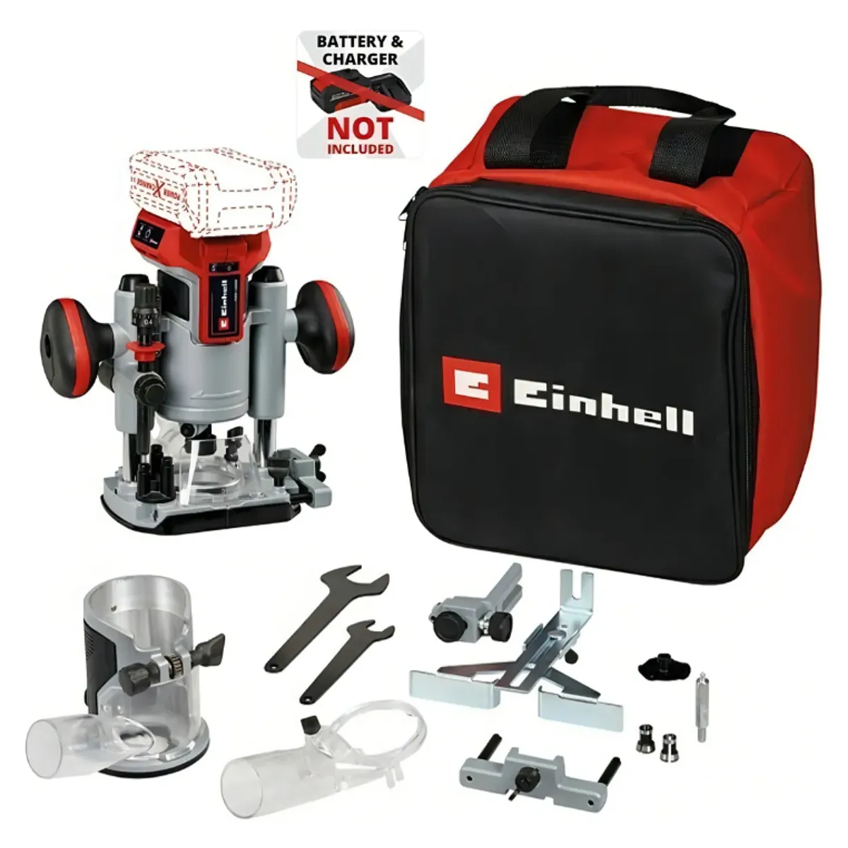 EINHELL - Fresadora Inalámbrica Einhell Tp-ro 18 Set Li Bl