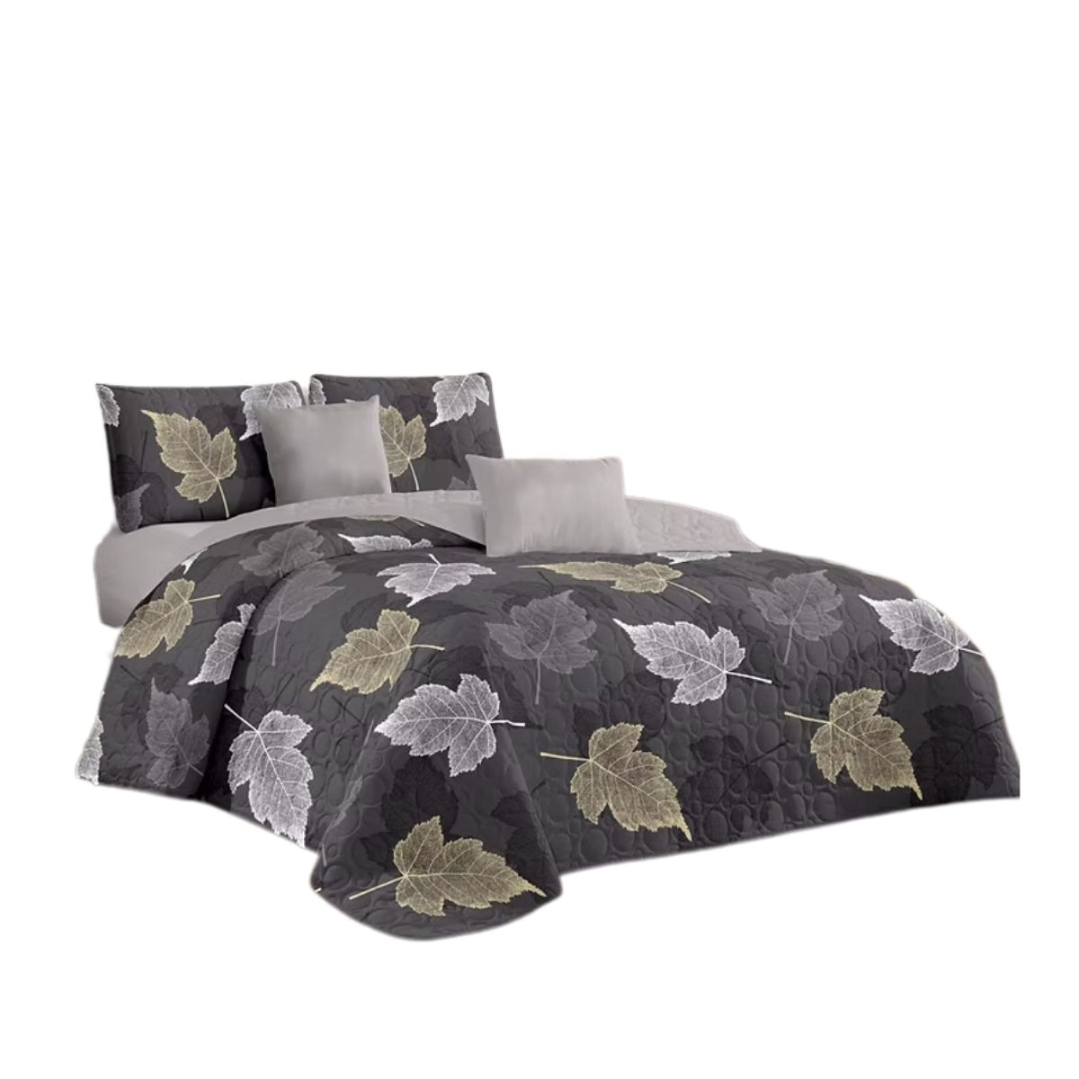 GENERICO - Cubrecama Verano Estampados Quilt Plaza y Media 230x180cm