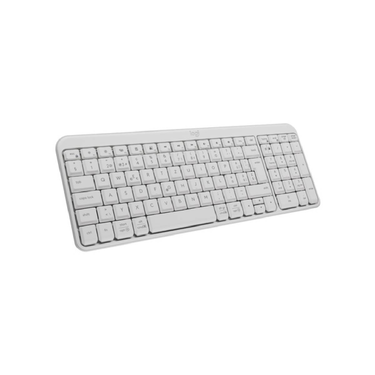 LOGITECH - Teclado Compacto Logitech K250 Bluetooth Blanco