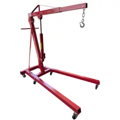 GENERICO - TECLE GRUA PLUMA PARA SACAR MOTORES 2 T HIDRAULICA