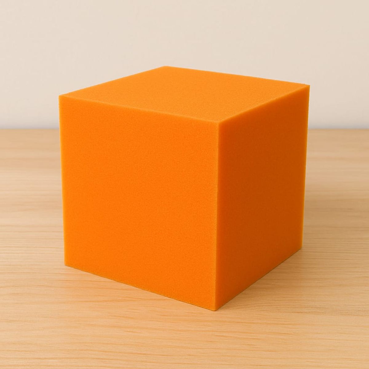 GENERICO - Cubo De Esponja 1pcs 15cmx15cm Naranjo Piscina  Didacticos